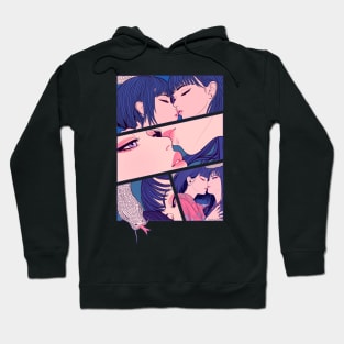 Geisha Lovers and Snake 6902 Hoodie